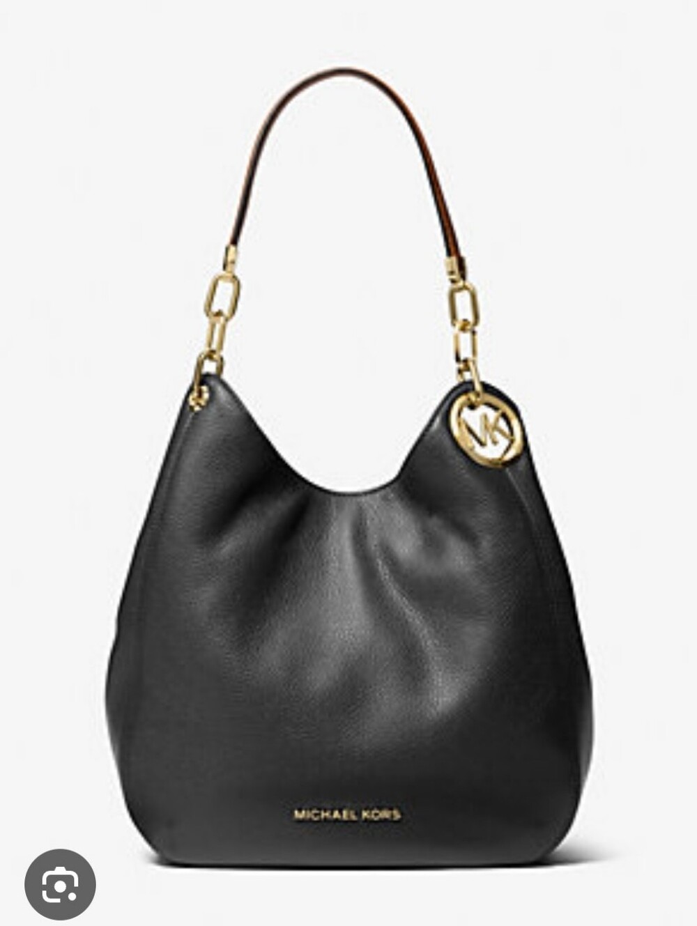 Michael Kors Large Pebbled Leather Lillie Shoulder Bag